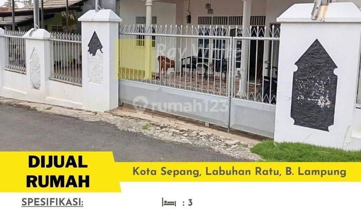 Dijual rumah di kota sepang,labuhan ratu 1