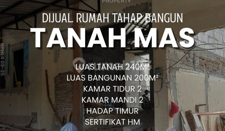 Rumah Baru di Tanah Mas Kota Semarang 1