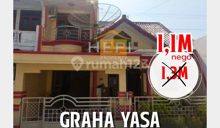 Rumah dalam cluster 2 lantai di graha yasa ungaran 1
