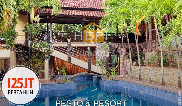 Disewakan Ruang Usaha Resto dan Resort Full Furnished di Tulamben, Karangasem Bali 1