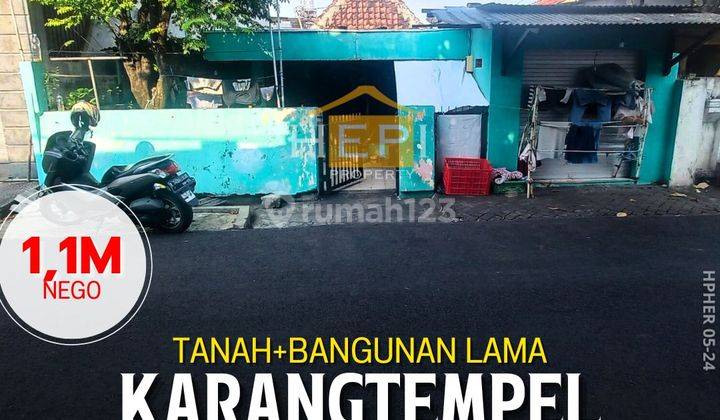 TANAH + BANGUNAN LAMA dengan letak stategis  1