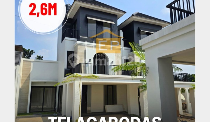 Rumah 3 Lantai Minimalis Modern di Telaga Bodas Gajah Mungkur