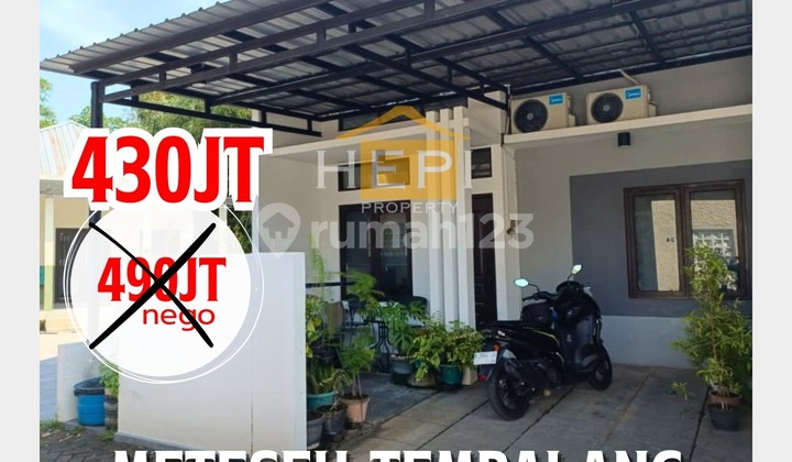 Rumah Hook Bangunan Bagus di Cluster Rowosari Meteseh Tembalang 1