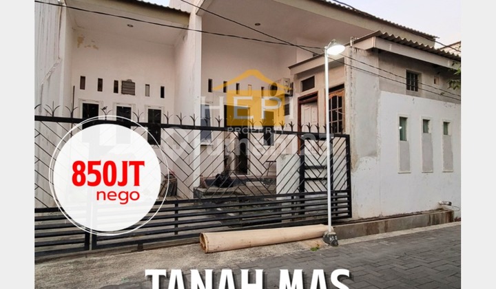 Rumah 850 jt nego di Tanah Mas Kota Semarang 1