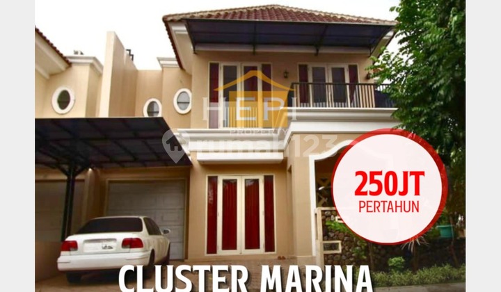 Rumah 2 lantai di Cluster Marina Semarang Barat 1