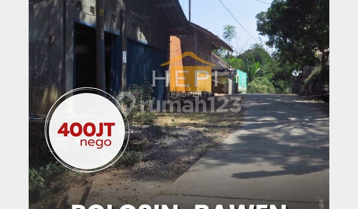 Tanah Luass Murahh di Polosin Bawen Kabupaten Semarang 1