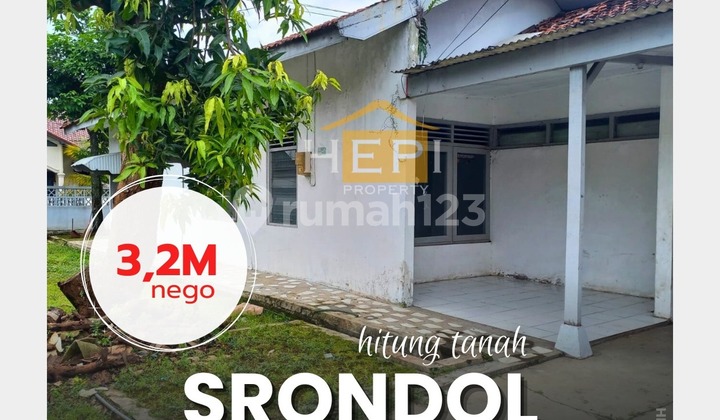 Dijual Rumah Hitung Tanah di Sumurboto, Srondol Banyumanik 1