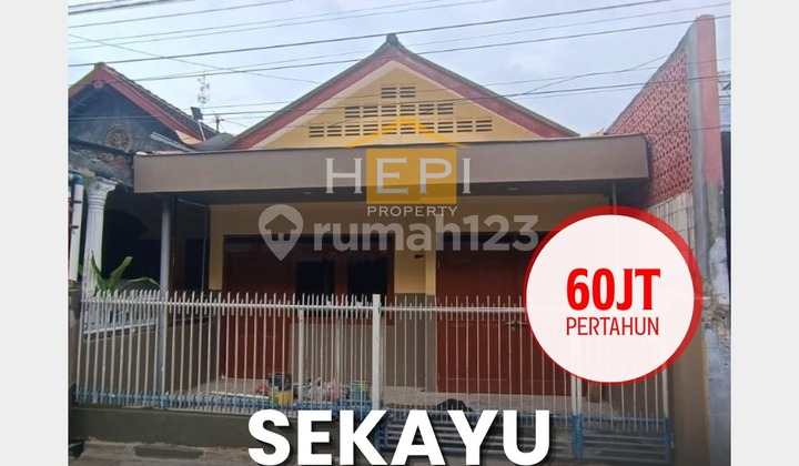 Disewakan Rumah Nyaman di Sekayu Semarang Tengah 1