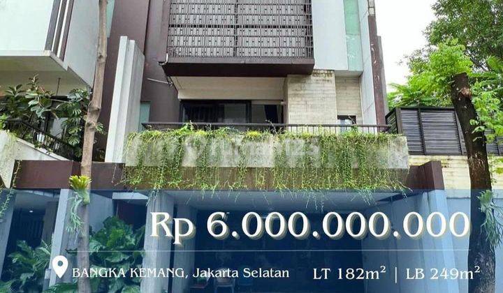 Rumah Mewah Pool Dalam Townhouse Di Bangka Kemang Jaksel Rumah Bagus 3 Lantai Shm 2