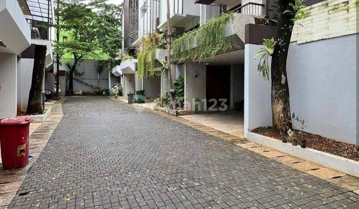 Rumah Mewah Pool Dalam Townhouse Di Bangka Kemang Jaksel Rumah Bagus 3 Lantai Shm 1