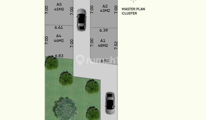 Rumah Cluster American Classic di Jagakarsa Jaksel Rumah SHM 2