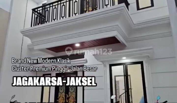 Di Jual Rumah Modern Classic dalam Cluster di Jagakarsa Jaksel Rumah SHM 2