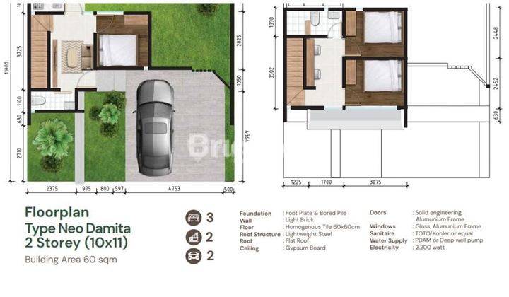 RUMAH IDAMAN DI PERUMAHAN DAMARA VILLAGE PALAGAN JOGJA 2