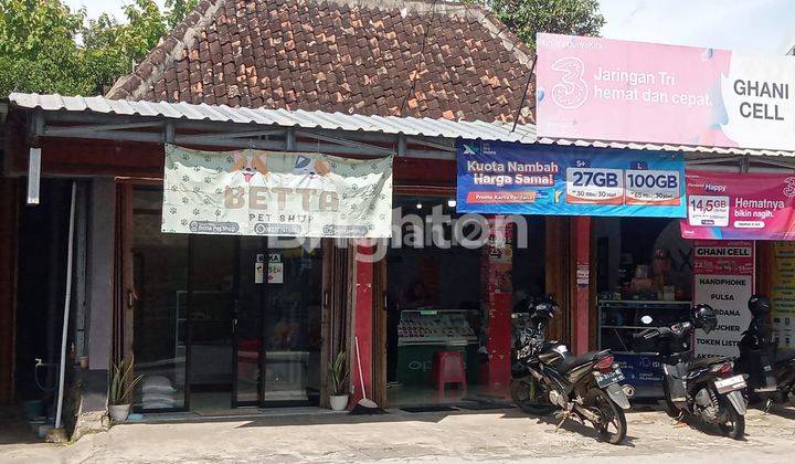 DIJUAL RUMAH + RUANG USAHA STRATEGIS DI KULON PROGO 1