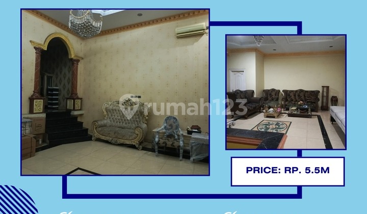 DIJUAL RUMAH MEWAH DENGAN LOKASI YANG STRATEGIS DAN AMAN 1