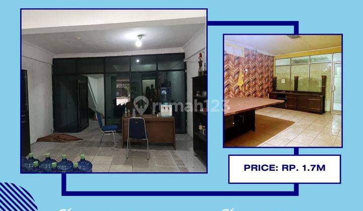 DIJUAL RUMAH KANTOR (RUKAN) DENGAN LOKASI STRATEGIS DAN AMAN 1
