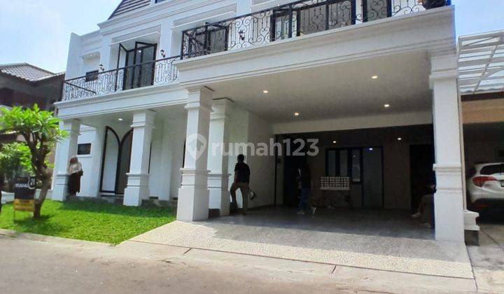 Dijual Rumah Baru Model American Style Di Cluster Senayan 1 Sektor 9 Bintaro Tangerang Selatan 2