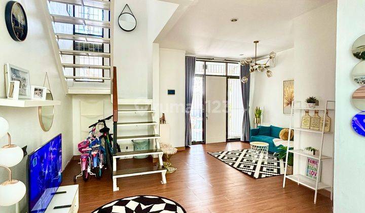 Dijual Rumah Minimalis Modern Semi Furnish Di Bintaro Jaya Tangerang Selatan 2