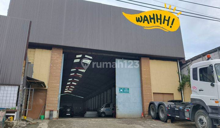 Gudang Lt 1234 M2 SHM Dan Lb 1200 M2,kantor 200m2,listrik 66.000 Va,di Kawasan Industri,bisa Container 40 Feet Pedurenan Bekasi Timur 2