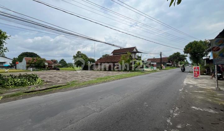 Tepi Aspal Jl Berbah Kalasan Tanah Murah Jogja SHM Pekarangan 