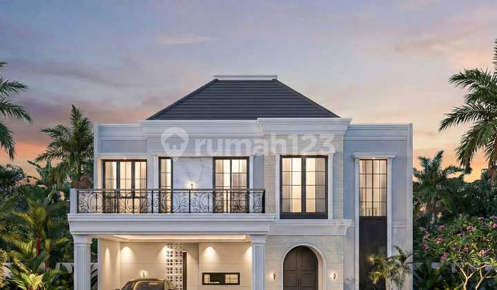 Jogja 2-Story Modern Classic House at Palagan Km 7