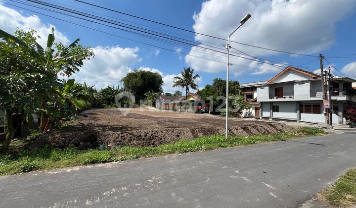 backyard tanah mangku aspal dekat jalan
