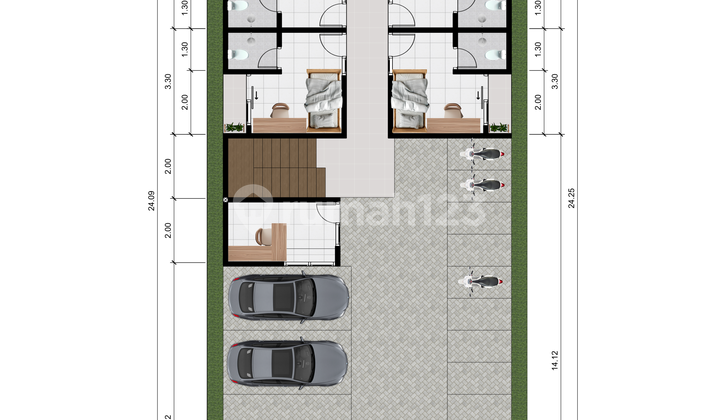 Kos 2 Lantai 18 Kamar 800 Meter UII Kaliurang Km 14 Kos 2 Lantai 18 Kamar 800 Meter UII Kaliurang Km 14