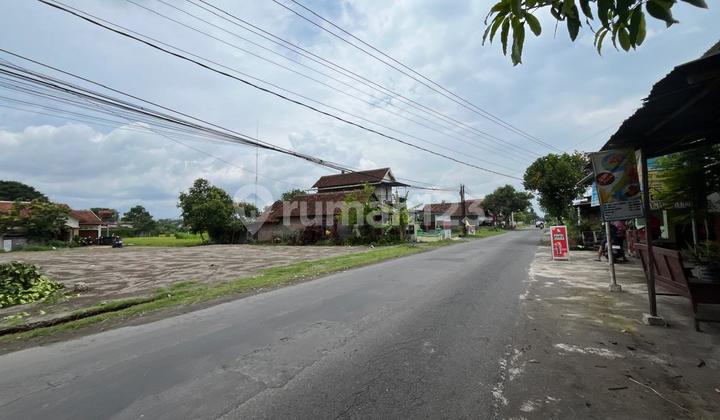 Tanah Jogja Murah Tepi Aspal Dekat Jl Solo Jogja 