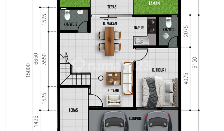 2-Story House in Gamping Jogja, 4 Bedrooms, Free Private Pool! 2-Story House in Gamping Jogja, 4 Bedrooms, Free Private Pool!