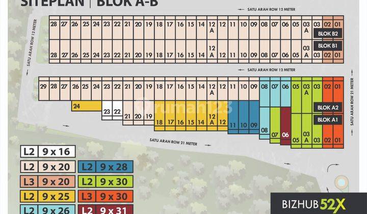 0701 Dijual Gudang di Bizhub 52X Kalimantan 2