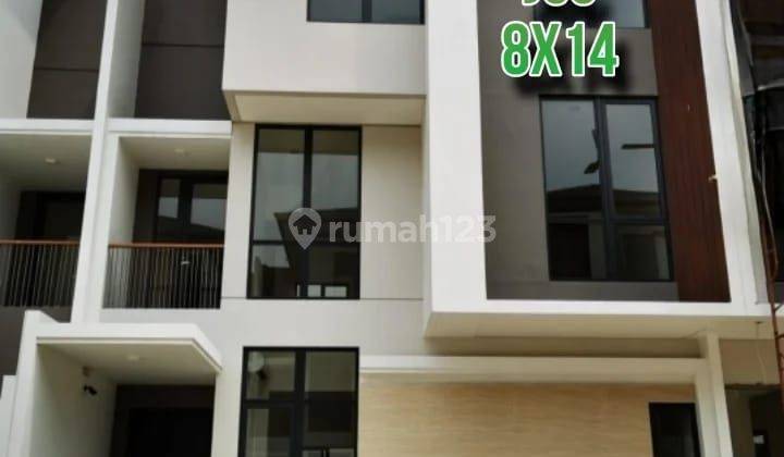 Cepat Rumah Cantik Mewah 3 Lantai Selatan Brand New Cluster Maninjau di Asya, Jgc Jakarta Timur e0007off 1