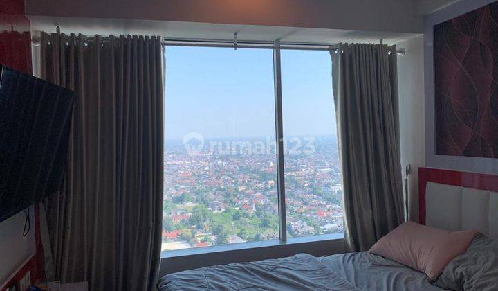 Dijual Unit Apartemen Studio Furnish Lantai 40 Grand Kamala Lagoon, Tower Emerald North , Bekasi e0048na  2