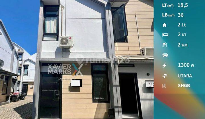 Disewakan Unit Rumah Hook M-House 2 Lantai Selangkah ke Kampus Binus Araya Malang 1