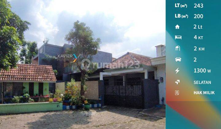 Dijual Rumah Luas Lokasi Strategis 2 Lt di Mangliawan Permai 1