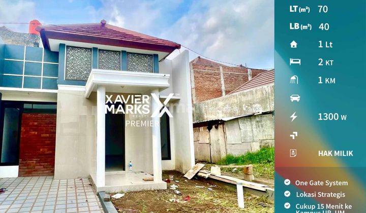 Dijual Rumah Cantik Inden Dekat Suhat Tunggulwulung 1