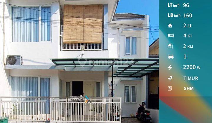 Dijual Rumah Modern Terawat & Siap Huni di Sawojajar 1