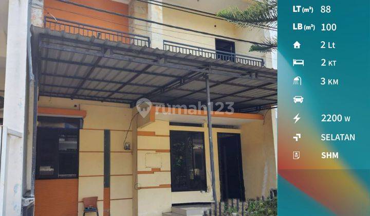 Dijual rumah 2 lantai area Pandanwangi, Sulfat 1