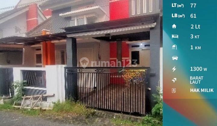 Dijual Rumah Cantik Minimalis 2 Lantai di Perumahan Teluk2 Arjosari Malang 1