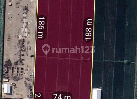 Tanah industri atau pabrik 