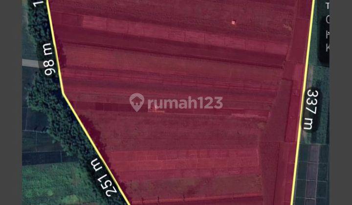 Tanah industri untuk pabrik atau gudang zona merah  1