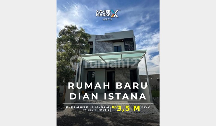 Rumah Baru Minimalis 2 Lantai, Dian Istana, Surabaya Barat