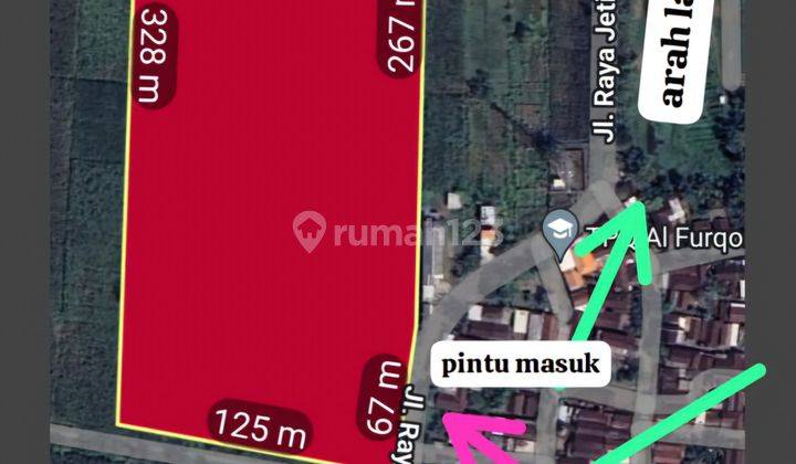 Tanah Industri Raya Jetis - Ringin Anom Bisa Untuk Pabrik 1