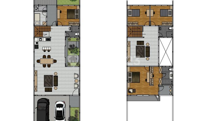  PONDOK KELAPA JAKTIM RUMAH BARU 2 LT AKSES JALAN DEPAN 3 MOBIL ZN2