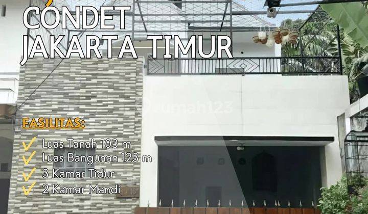  Condet Balekambang Jaktim Rumah Renov 2024 Cluster 2 Lt S628 1