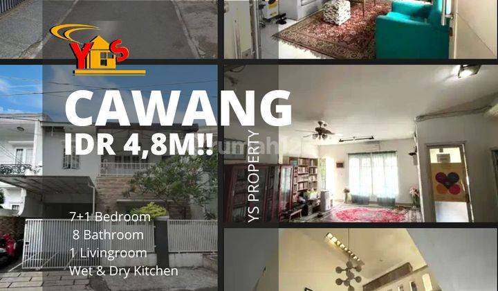  Cawang Jaktim Rumah 2 Lt Bangunan 2014 Luas 285 Bebas Banjir S588 1