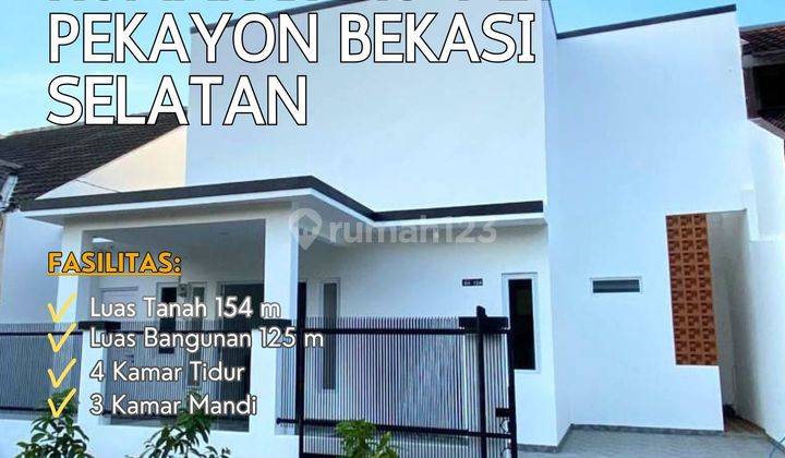  Pekayon Bekasi Selatan Rumah Baru 1 Lt Lokasi Nyaman Luas S327 1