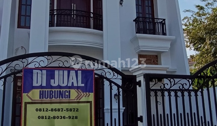 Duren Sawit Rumah Cantik Classic Modern 2 Lt Dalam Komplek Jalan Depan Lebar 283 2