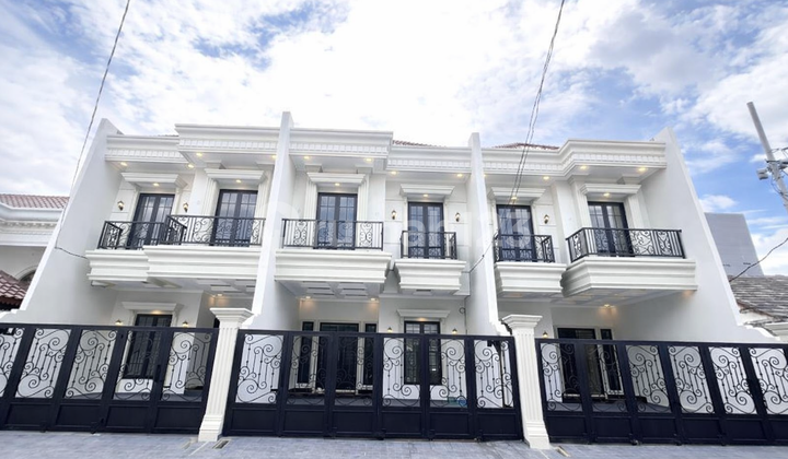 Brand New Rumah Classic Modern Mewah Cempaka Putih Sisa 2 Unit - Akses Jalan Lebar 3 Mobil, Jakarta Pusat 304C 2