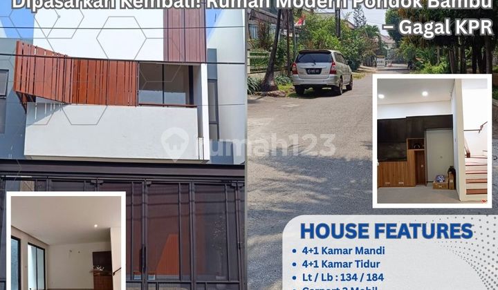  Hunian Premium Pondok Bambu Unit Kembali Dibuka Karena Gagal KPR S403A