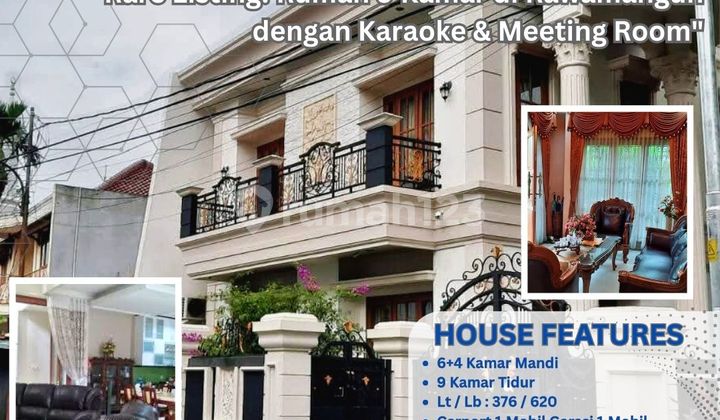  "Hunian Prestige Rawamangun – 9 Kamar + Ruang Karaoke & Meeting" Z84